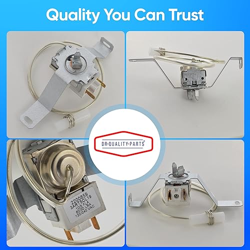 Miniatura 4 de 2200859 - Control de termostato para refrigerador WP2200859 AP6006464 PS11739539 compatible con Whirlpool Kenmore MAYTAG KitchenAid reemplaza