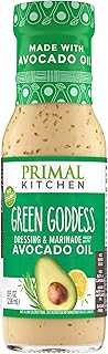 Primal Kitchen Green Goddess Salad Dressing & Marinade made with Avocado Oil, Whole30 Approved, Paleo Friendly, and Keto Certified, 8 Fluid Ounces