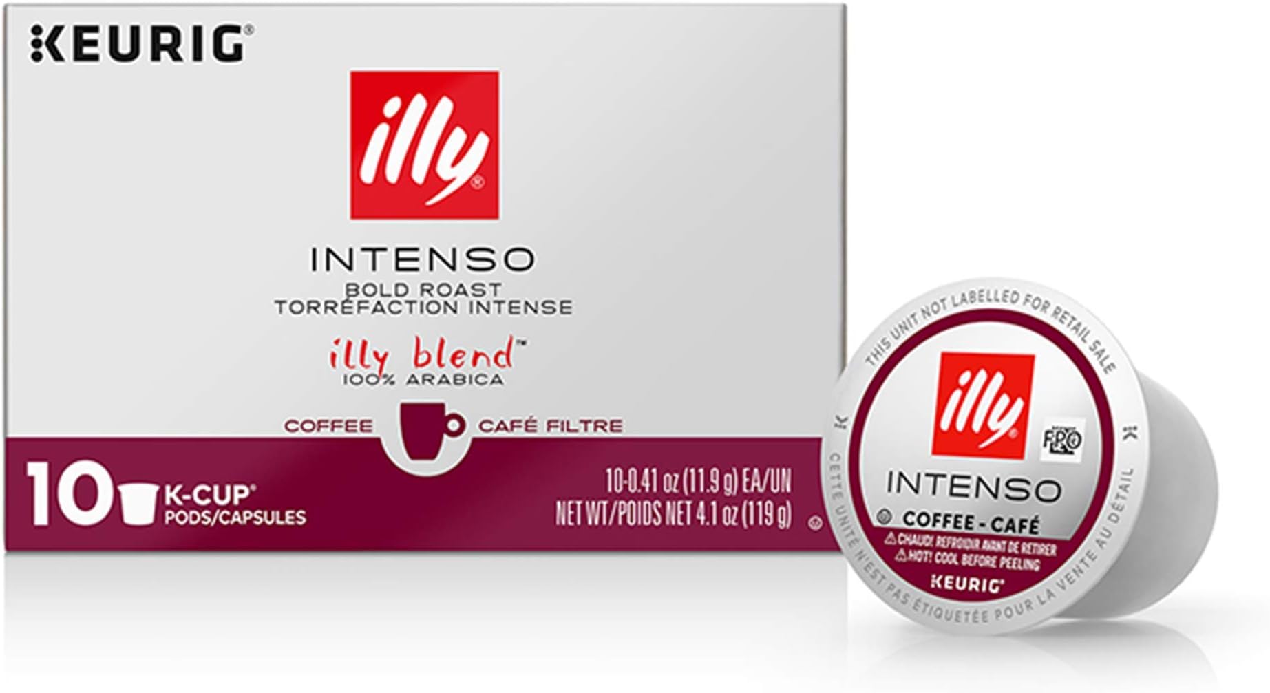 Illy Coffee K-Cup Dark Roast