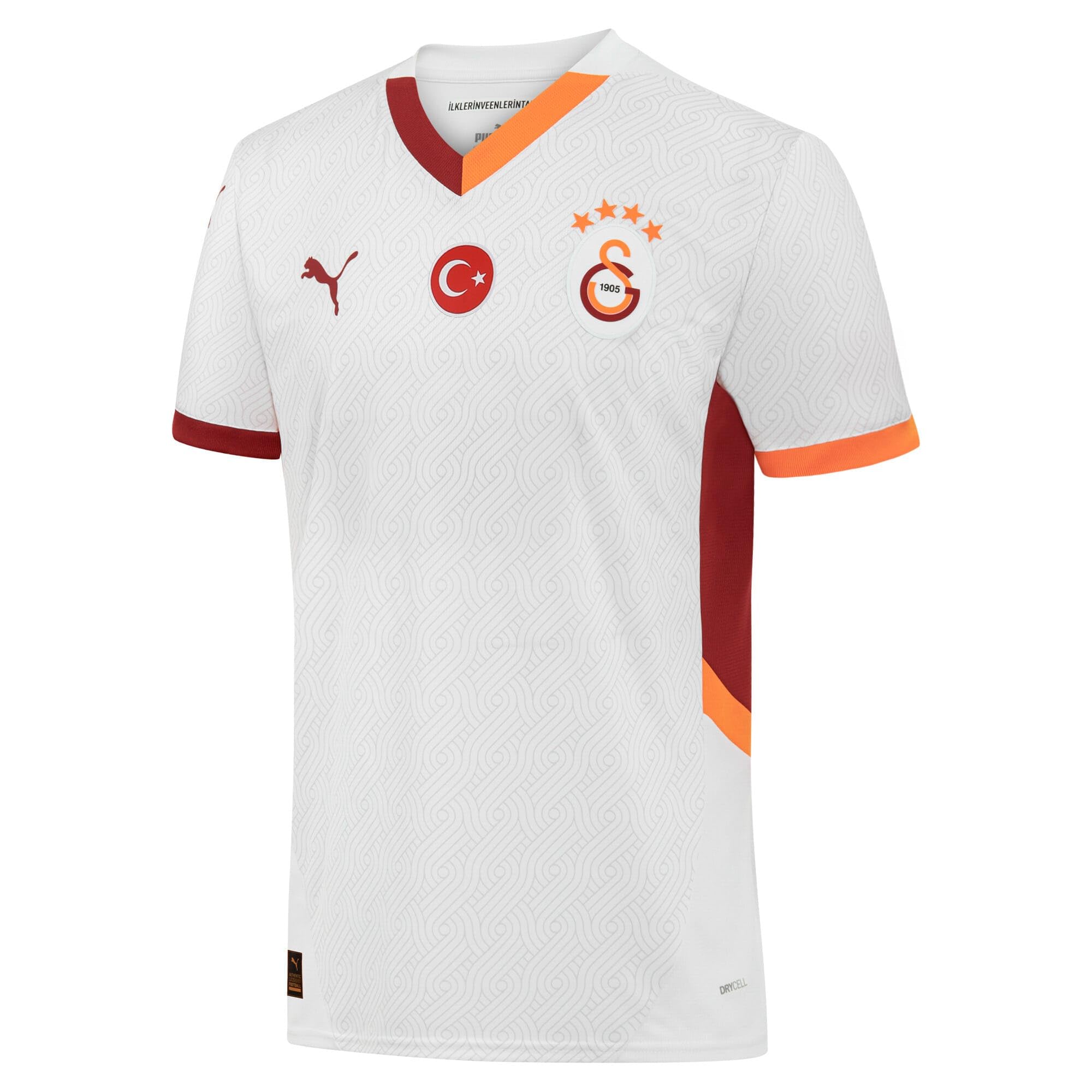 PUMA Erkek/Unisex GSK Away Jersey Replica wo S-PUMA White-Red Rhythm Jerseys 3XL