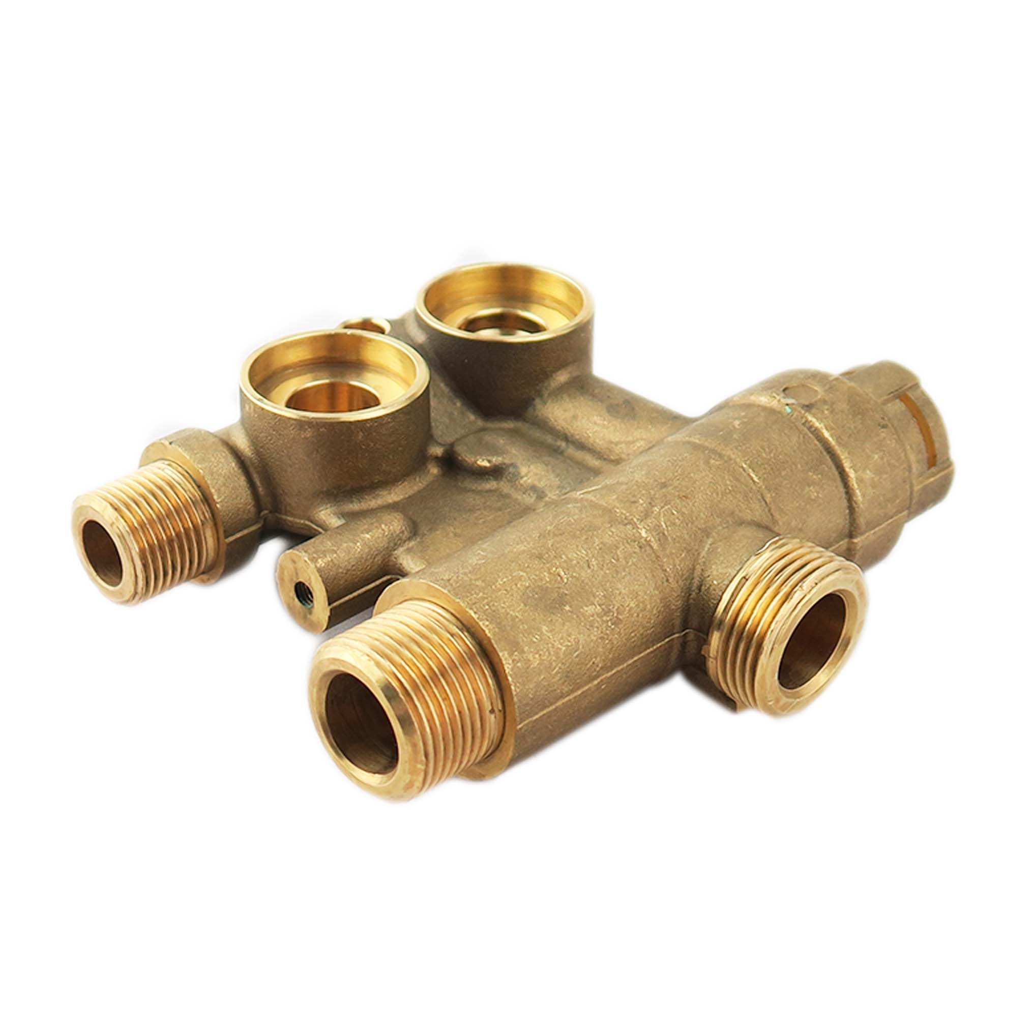 Hts Brass - Baxi Platinum Combi 24 28 33 40 He A Boiler Diverter Valve & Duotec He A/Main Eco Elite/Heatmax 5132456
