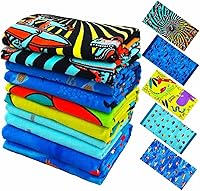 Vista 10 de YIFONTIN Toalla de playa para niños, manta de terciopelo suave y absorbente, 100% algodón, 51.0 x 25.5 pulgadas, regalo para baño, natación