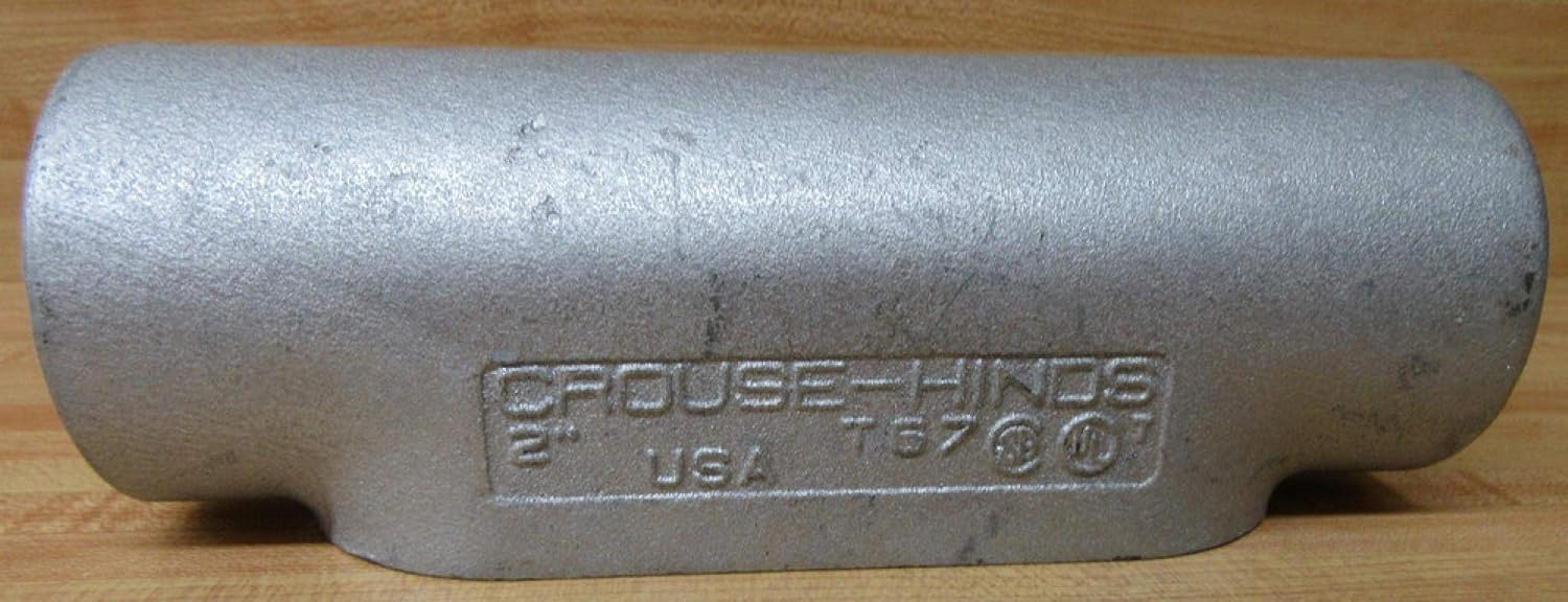 T67 Feraloy Iron Alloy Type T Conduit Outlet Body 2 Inch Condulet
