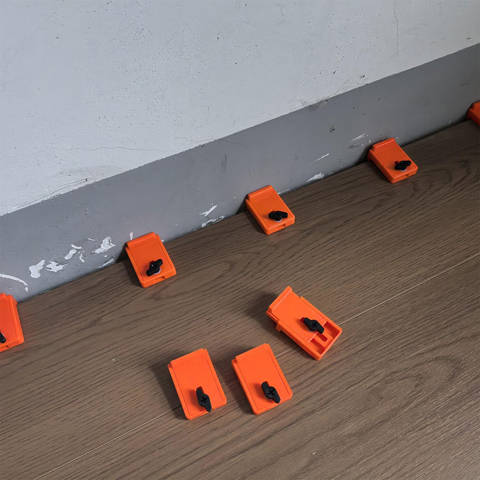 Cuñas ajustables de plástico reutilizables para azulejos de cerámica, espaciadores niveladores de fácil instalación para instalación de suelos de madera