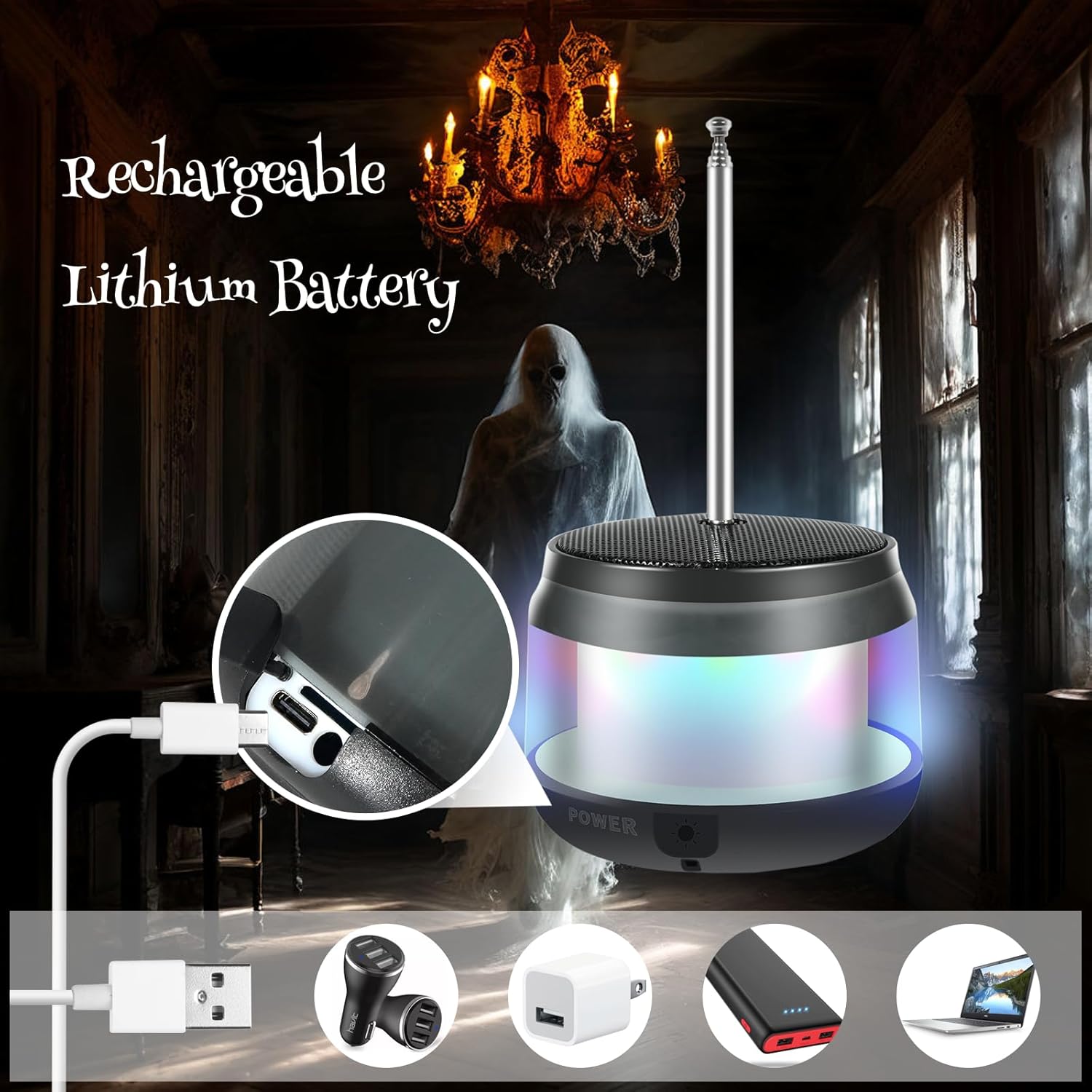 Ghost Hunting Equipment, Briidea Paranormal Detection Tool Kit with Enhanced Sensitivity and Temperature Deviation Detection, Designed for Professional Paranormal Investigators