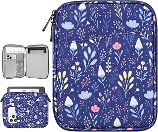 Dadanism 6-7 Inch Sleeve for All-New Kindle Paperwhite & Kindle, Night Blue
