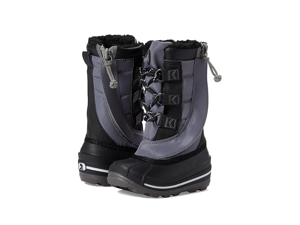 BILLY Footwear Kids Ice II (Toddler) (Black/Grey) Kid's Shoes INTERNATIONAL SHIPPING