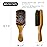 Titan Club Wave Brush for Men - 100% Natural Boar Bristles, Durable Wooden Handle, Smoothing Brush for All Hair Types, Restores Shine and Waves