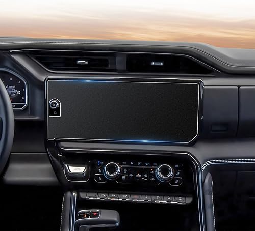 Vista 120 de CDEFG Cristal templado para Chevrolet Silverado/GMC Sierra 2025, pantalla táctil de 13.4 pulgadas, accesorios para Chevy Silverado/Sierra 1500