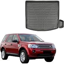 SCOUTT Boot Liner Mat fits Land Rover Freelander 2 mk2 2007-2017, Water Resistant, Pet Friendly Equipment, Anti Slip, Raised edges, Tailored Fit, Easy to Roll and Clean