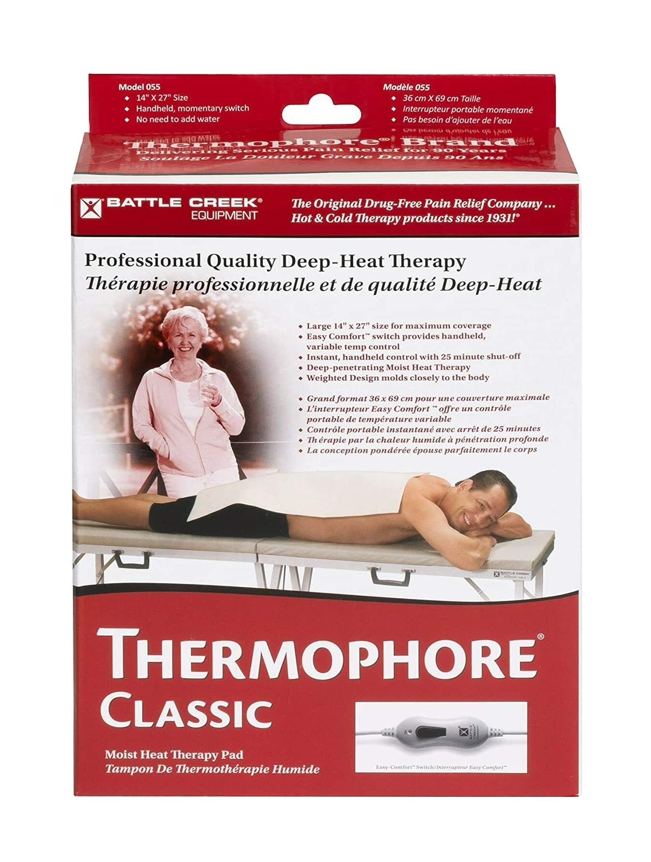 Amazon.com: BATTLE CREEK BT055EA - Thermophore Classic Deep-Heat