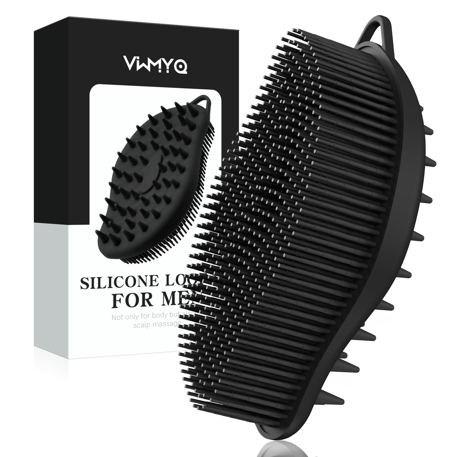 Silicone Loofah - Exfoliating Body Scrubber, Soft Dual-Sided Silicone loofa for Body Clean and Massage, Gentle Bath Brush Lathers Well for All Kinds of SkinGlobal Recycled StandardGlobal Recycled StandardGlobal Recycled Standard