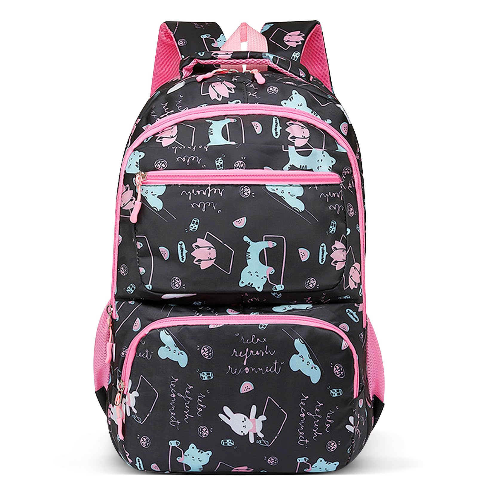 AUEJACKY Mochila para niñas,Gran Capacidad Bolsas Escolares Primaria,Mochilas escolares para niñas,Mochila Escolar Primariam,Mochila Niña Niño,bonita mochila escolar de gran capacidad