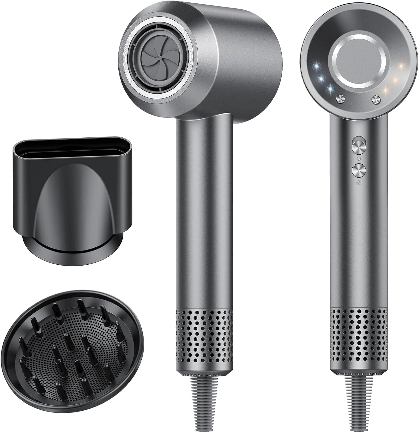 AOWOKA professional high speed ionic hair dryer with negative ion technology for fast and gentle drying.