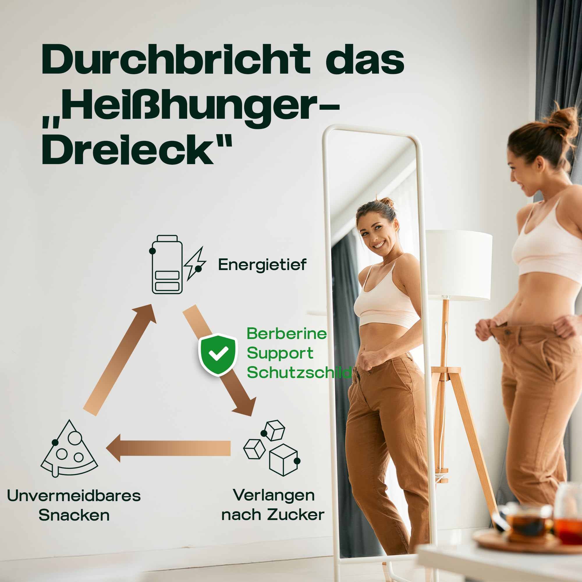 Liposomales Berberin + Dihydroberberin Formel | Unterstützung des Glukosestoffwechsels mit Chrom und Thiamin, magensaftresistente Kapseln, 2 Monate, EU