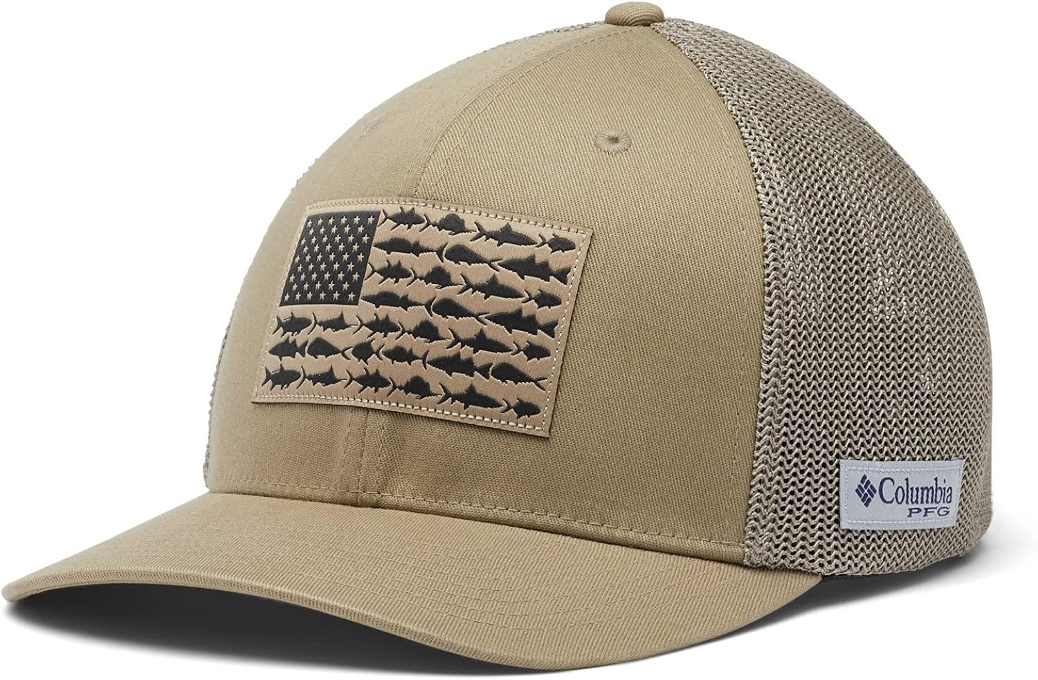 Miniatura 3 de Columbia PFG Fish Flag Mesh Ball Cap