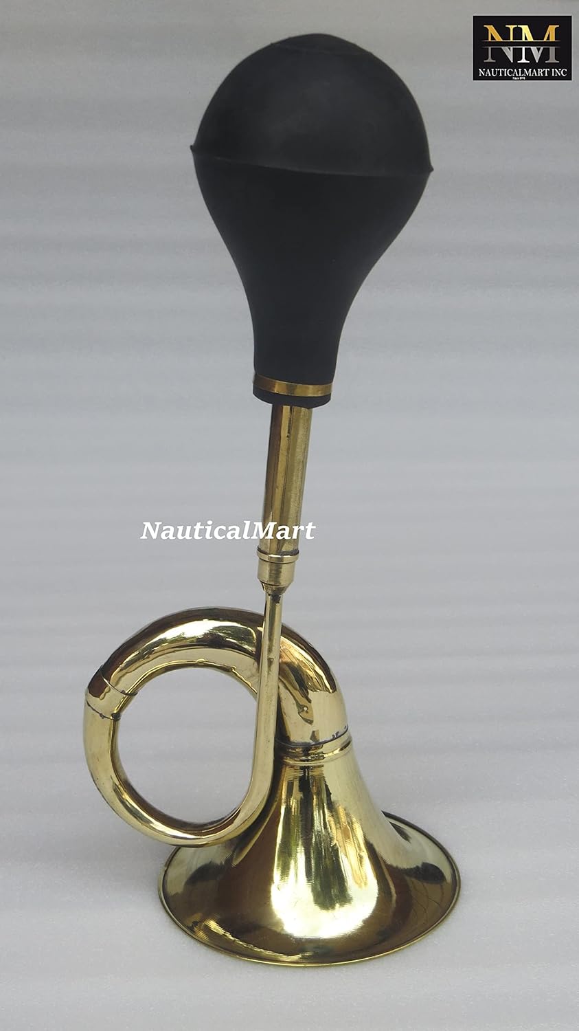 Classic Clown Bugle Horn Metal Bike Horn Bicycle Bell for Vehicles Golf Cart