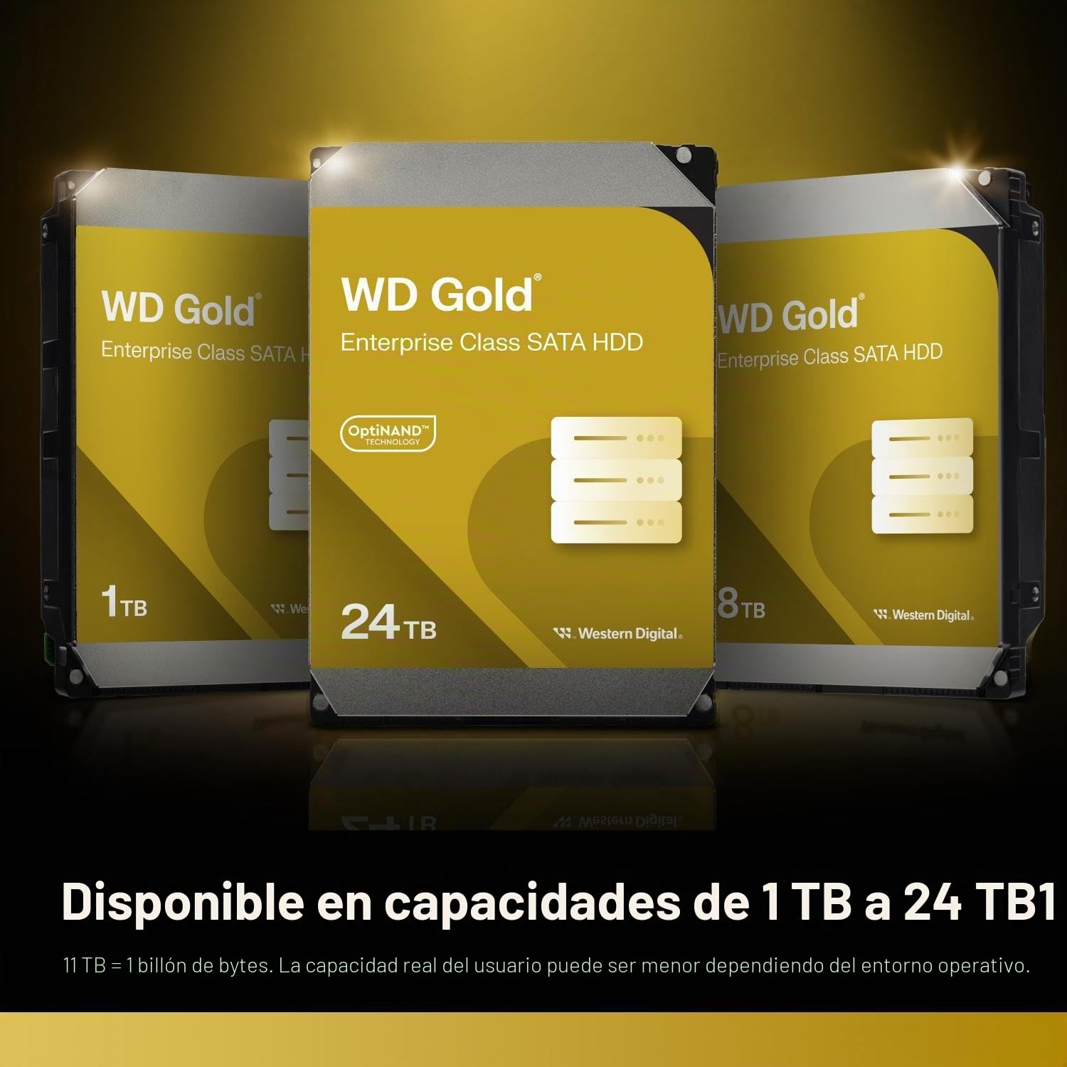 Western Digital WD2005FBYZ - Disco Duro Interno, 2 TB, Color Oro