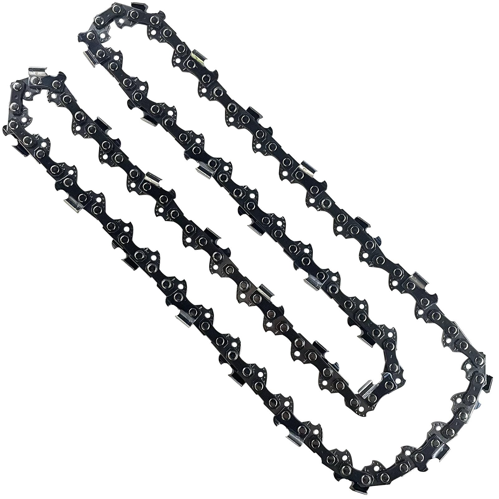 2 catene per motosega da 40 cm per Greenworks GD40CS18 / GD40CS18K2X, 40 cm, catena di ricambio per motosega Greenworks GD40CS40/GD60CS40, calibro 3/8, calibro 1,1 mm, 56DL