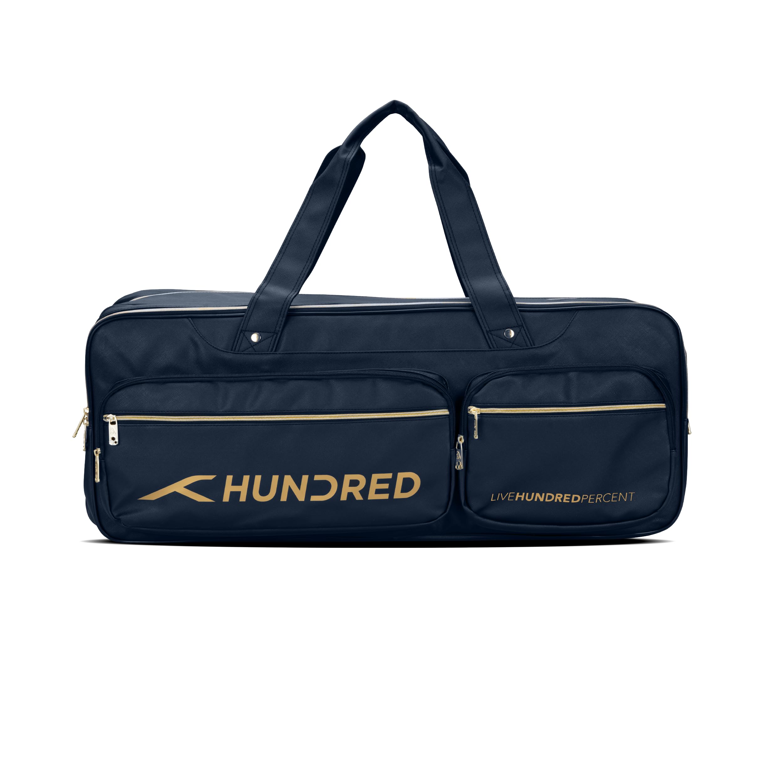Hundred Utilitarian Badminton Kit-Bag|Double Zipper|Bag with Front Zipper Pocket