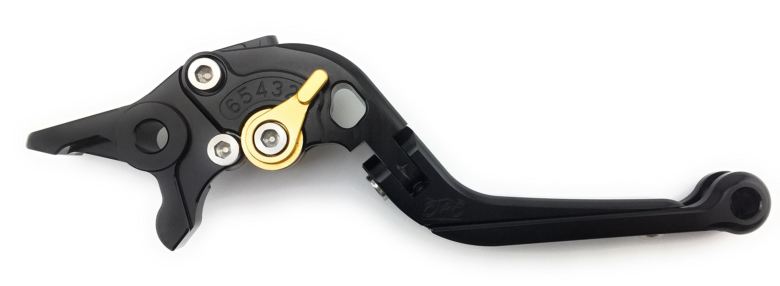 avdb-moto Coppia di leve regolabili e pieghevoli CNC Compatibile con Daytona 675R 2011 – 2017