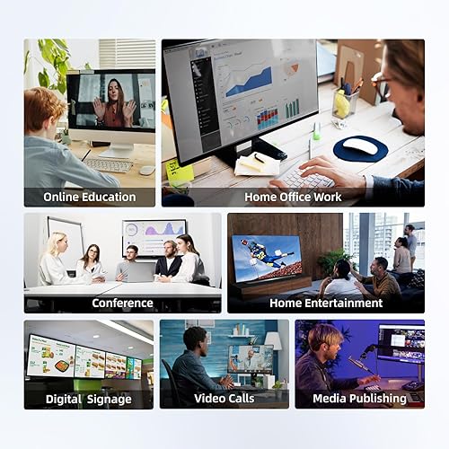 Miniatura 46 de MeLE PCG02 Mini PC Stick sin ventilador, J4125 8 GB 128 GB Escritorio Computadora Stick,Soporte WiFi 4K HDMI PXE desbloqueado Bios, Micro PC Auto