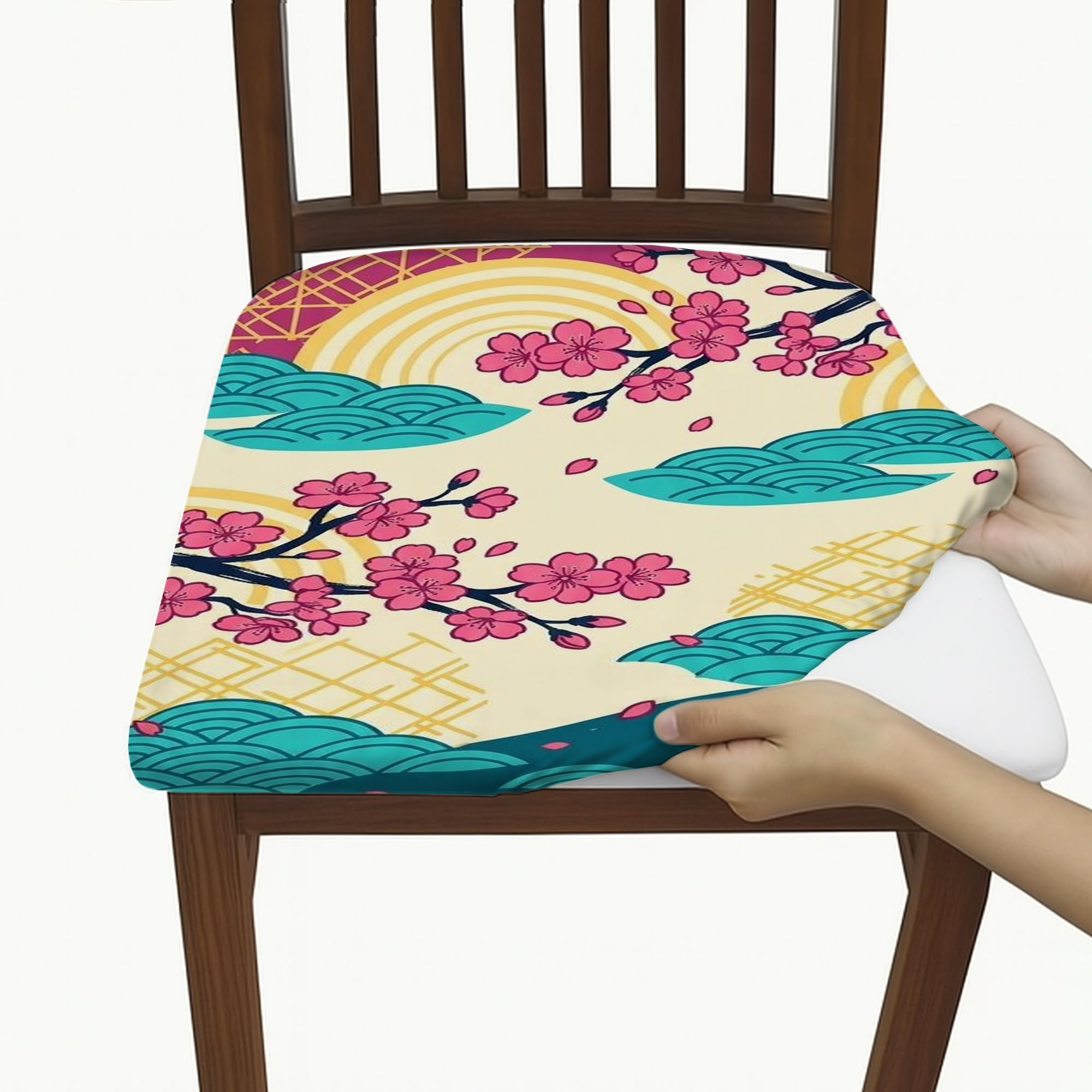 Housse de chaise soleil et vagues asiatiques : voyagez depuis votre salon