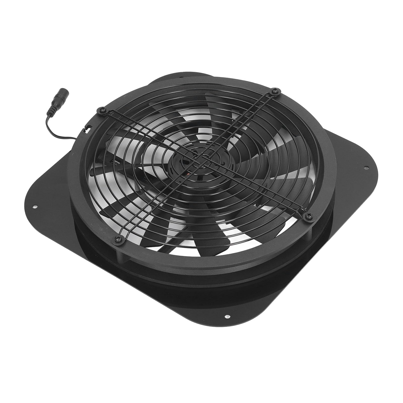 Ventilatore di scarico solare da 9,8 pollici per pollai, serre, capannoni