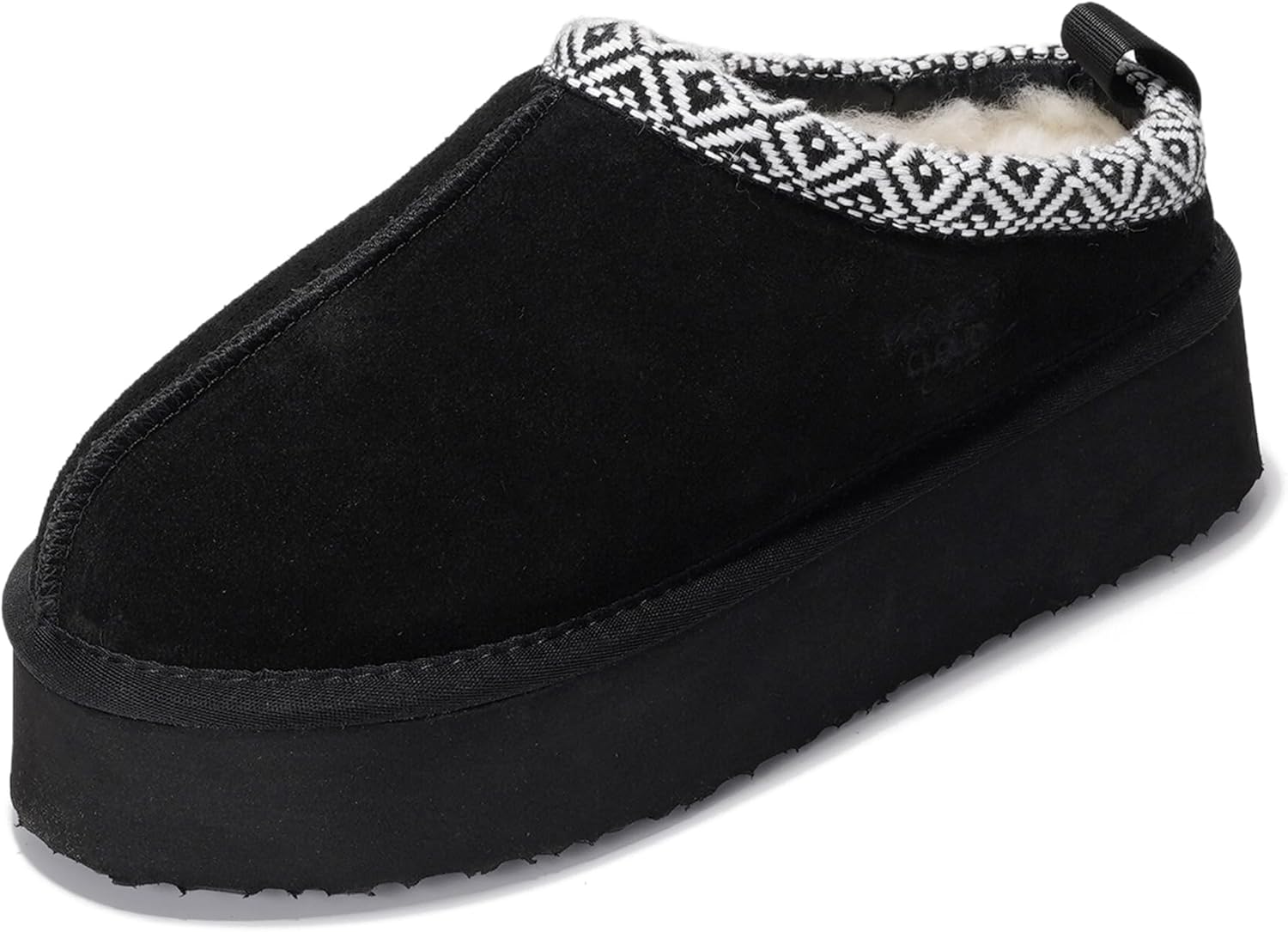 Project Cloud 100% Genuine Leather Platform Slippers for Women  Soft Memory Foam Womens Slippers & Supportive Clogs for Women 2025  Cozy, Stylish Everyday Footwear (Sayre)