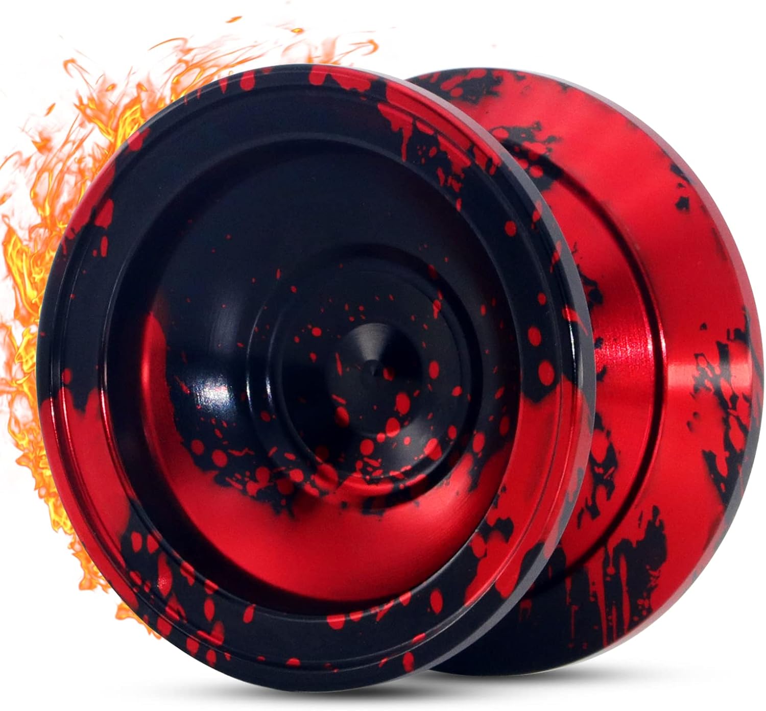 FETESNICE Unresponsive Yoyo for Professional Players, Aluminum Metal Yo