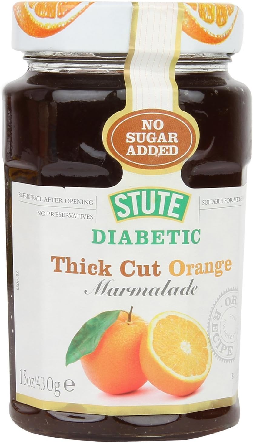 (4 Pack) - Stute - Diabetic Thic Orange Marmalade | 430g | 4 Pack Bundle