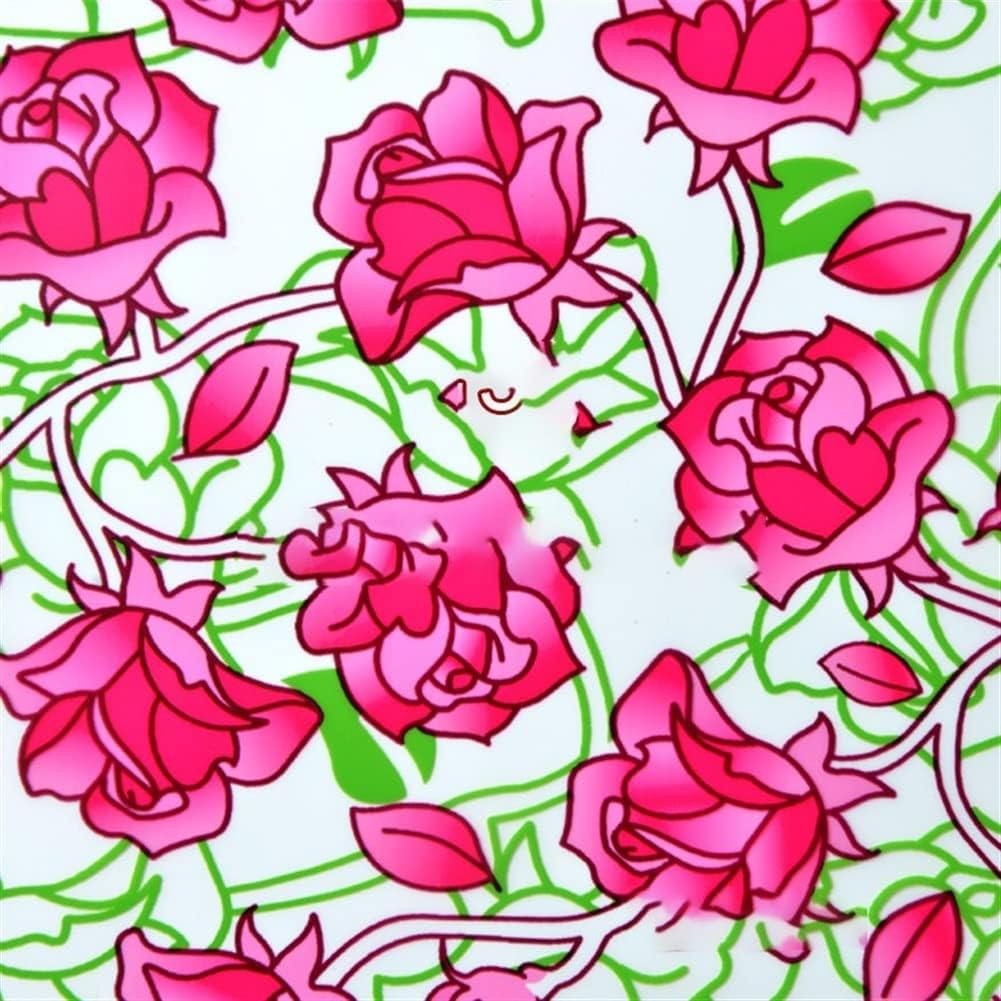 Kaug ローズ水ラミネーションハブトランスファーフィルム変更カラーフィルム水移動車のインテリアウォーターランドリー 買い物 Size 0cm 50cm