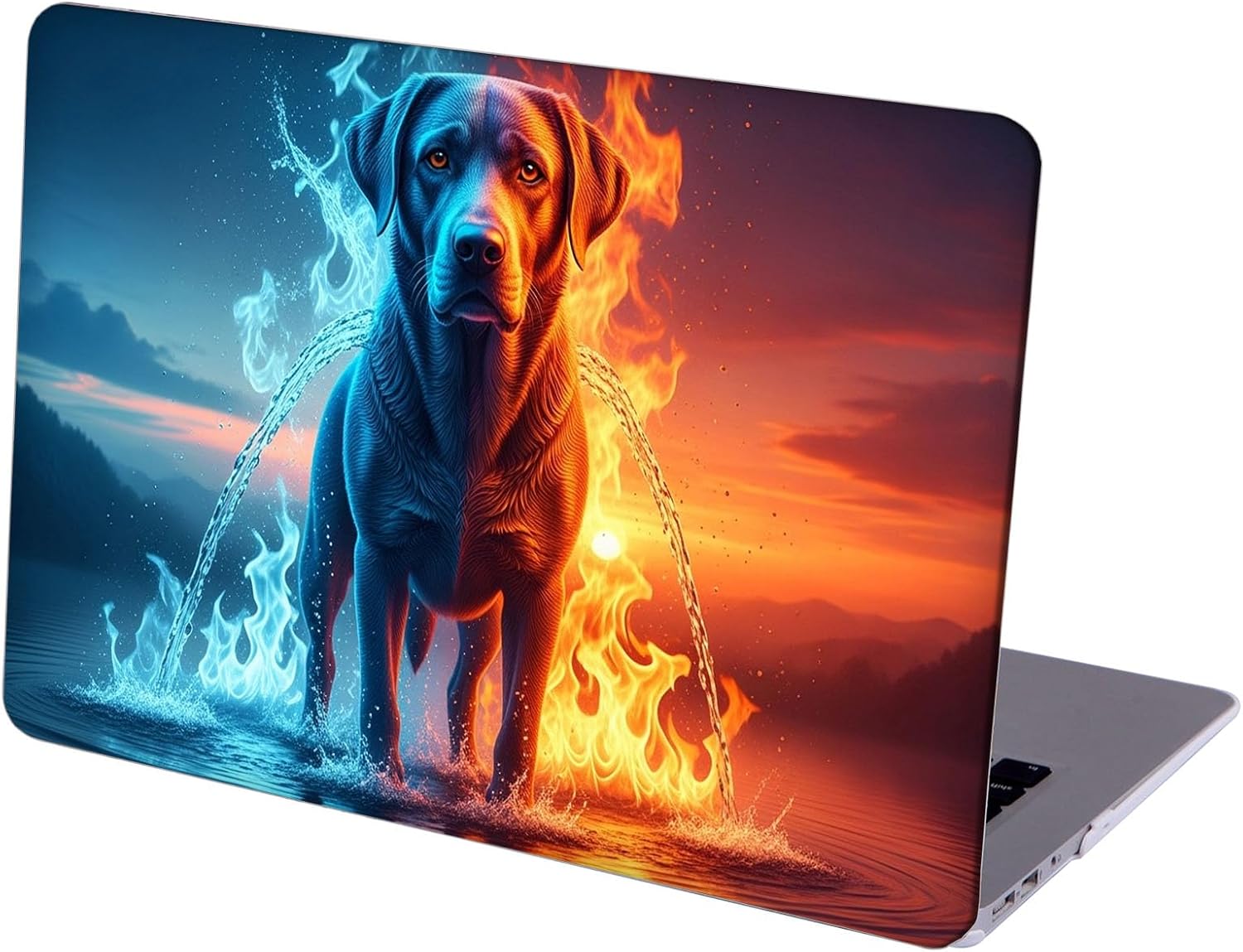Compatible with MacBook Neo 13-inch, Hard Shell Case with Keyboard Cover and Screen Protector (A3404 A18 Pro chip, 2026 Release) - Labrador MC22508