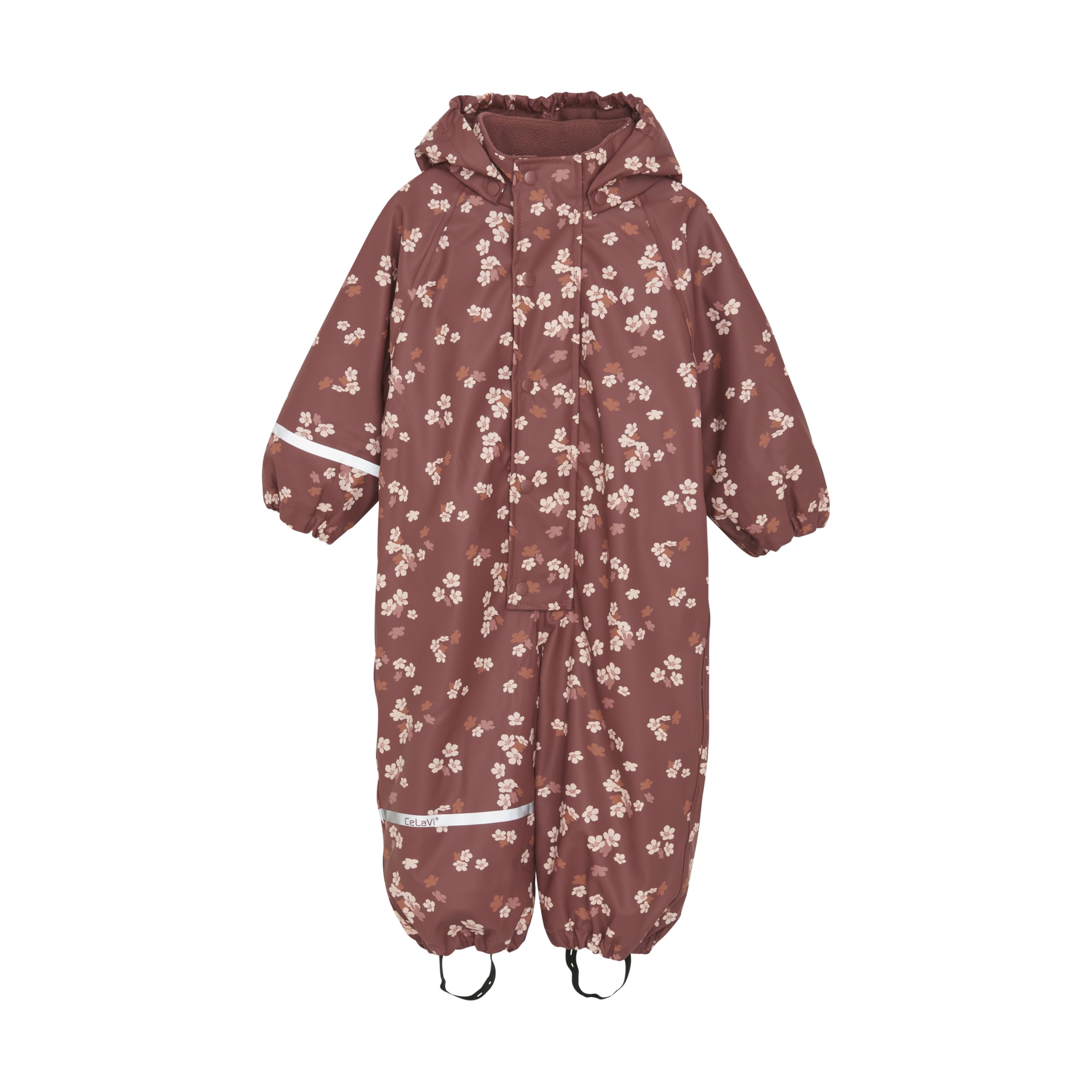 CeLaVi European Kids Rain, Mud and Snow Suit for Boys Girls with Detachable Hood, Waterproof 2 Pcs Rain Set or Onepiece