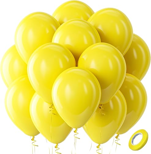 Miniatura 208 de Bezente Globos de látex verde lima para fiesta, paquete de 100 globos de color verde claro de 12 pulgadas, globos redondos de helio verde fruta