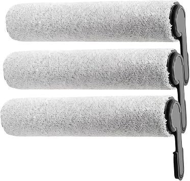 Roller Brush Replacement, Compatible For Tineco Floor One Switch S6 | Stretch S6 / S7 Stretch Ultra - Wet Dry Vacuum Cleaner Accessories3 pcs
