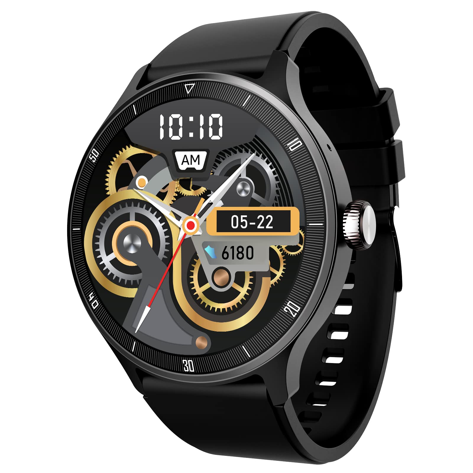 (Refurbished) beatXP Flux 1.45" (3.6 cm) Bluetooth Calling smartwatch with round HD display, 415*415 Pix (B0C81R26TF) Amazon Price History, Amazon Price Tracker