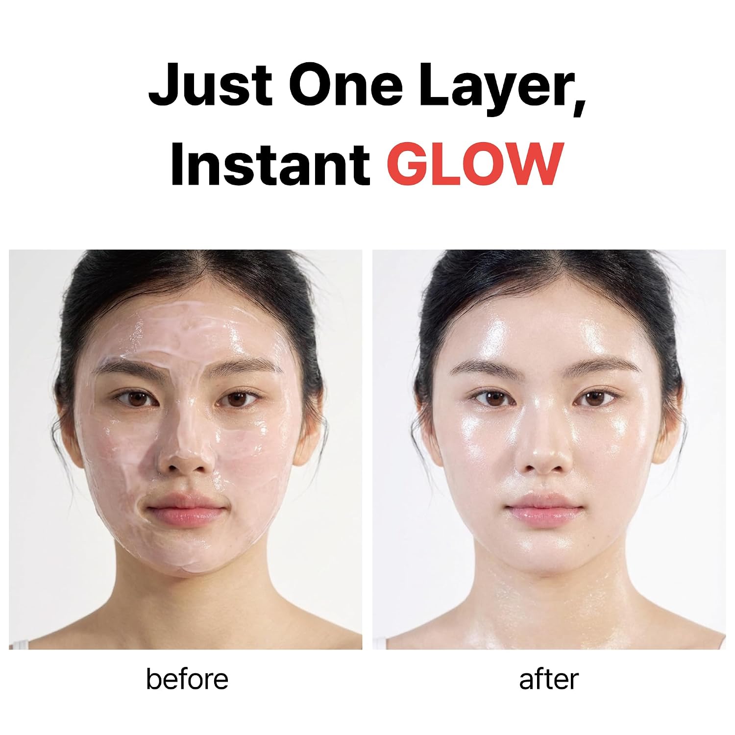 Red Tomato Bakuchiol PDRN Glass Wrapping Mask – Peel Off Overnight Mask for Instant Glass Skin & Pore Refining – Korean Skincare for Elasticity, Firming & Glow – 2.36 fl oz (70ml)