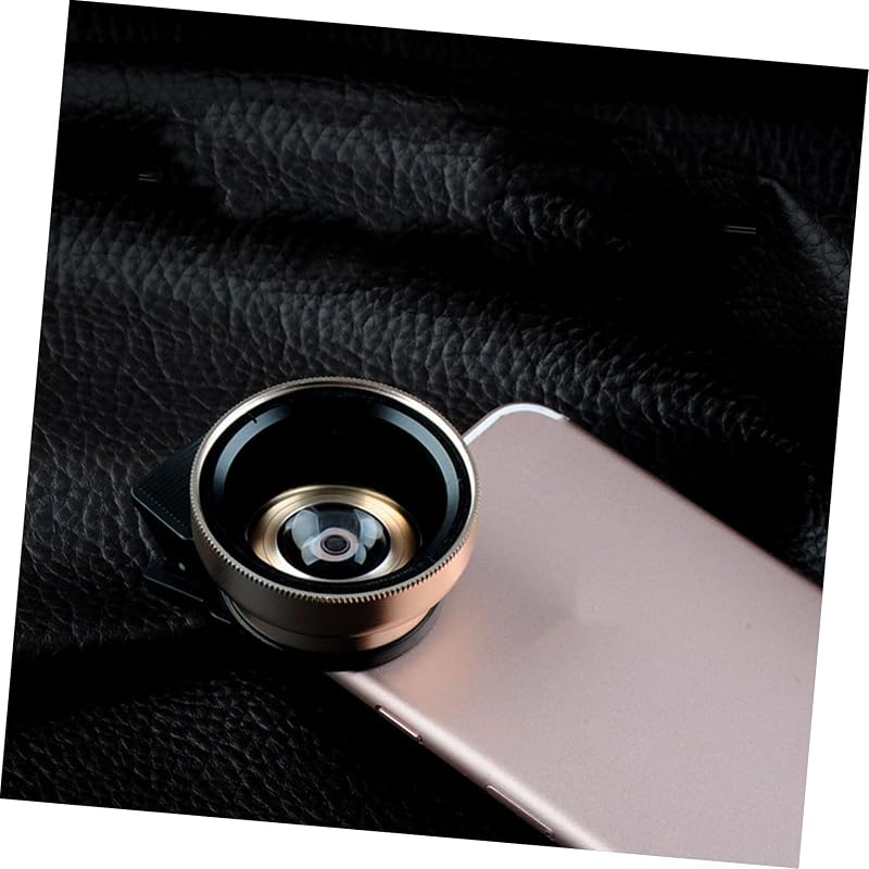 DOITOOL Phone Clip Lens Universal Phone Lens 0.45X Wide Angle and Macro Two-in-One Mobile Camera with 49Mm Uv Filter Smartphone Kit for Cell Camera Accessories