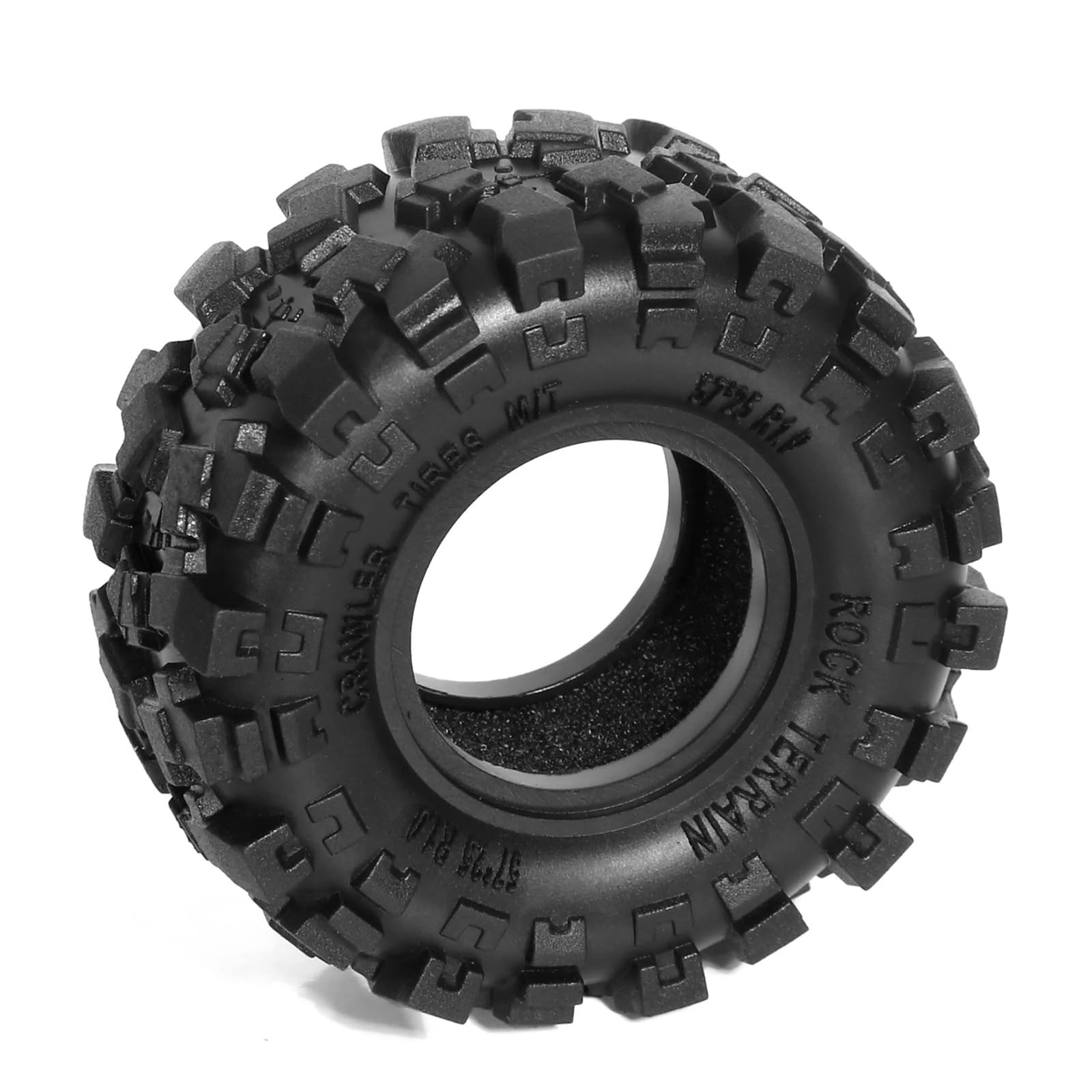 RC Coche NeumáTico Piezas para TRX4M para SCX24 AX24 para FCX24 57 X 25 Mm R184z 1/18 Neumáticos 1.0 - S5 para Rock Crawler Todoterreno Accesorios Repuesto Y Reparación Coches RC