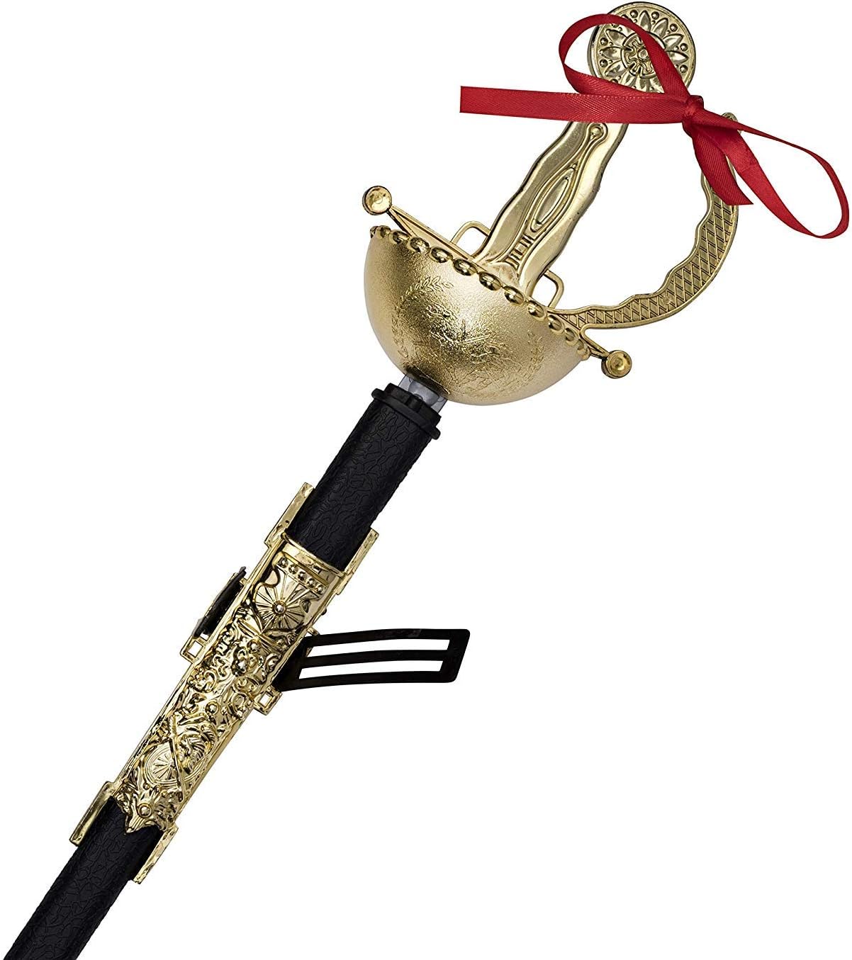 Dress Up America Ornate Gold Sword - Costume Sword and Sheath for Kids and Adults