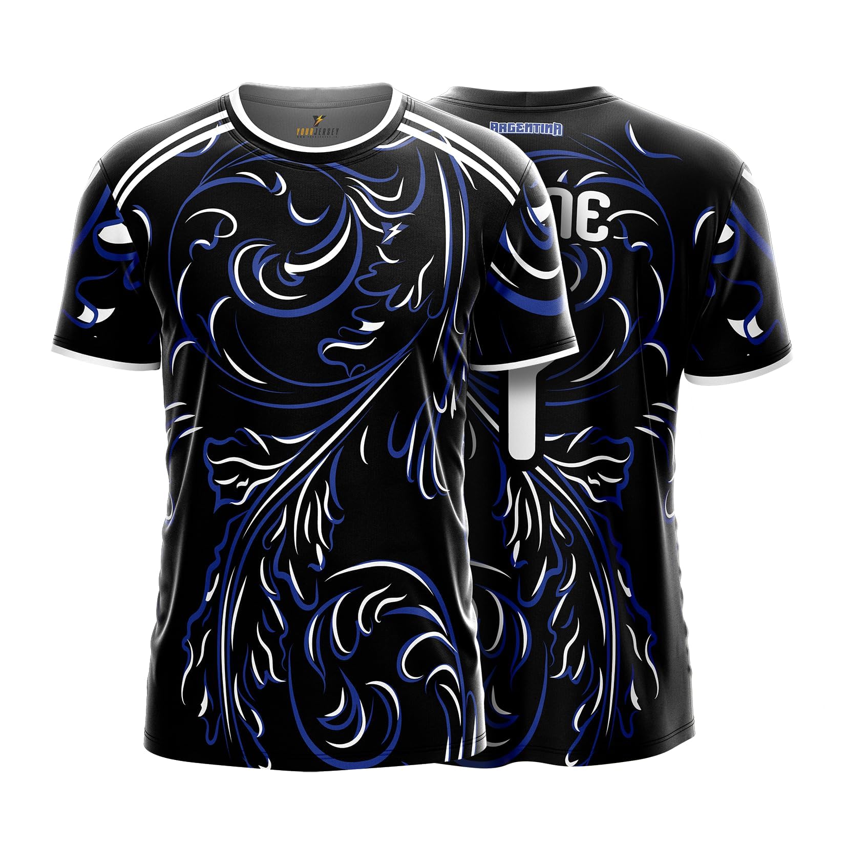 Argentina Away 2026 Football Jersey for Boys, Kids, Men & Women | Argentina Fan Football T Shirt, Customised Personalised Sports Jersey with Name & Number, Argentina Soccer Jersey | Size 2Y - 4XL-image-26