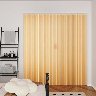79'' Hollow Double Pane Accordion Door,72"x79"，Dul