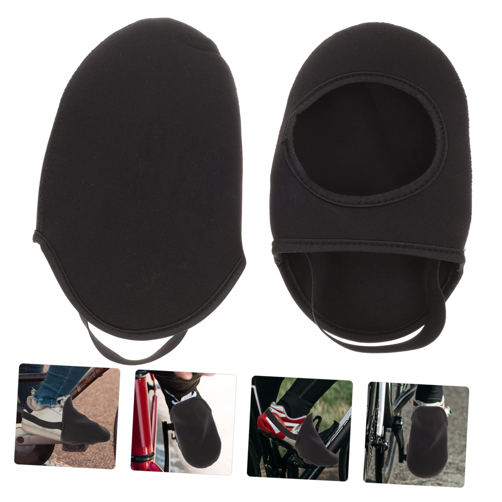 VANZACK 8pièces Surchaussures De Cyclisme Réutilisables Imperméable Couvre-Chaussures Antidérapants pour Bowling Et Activités De Plein Air
