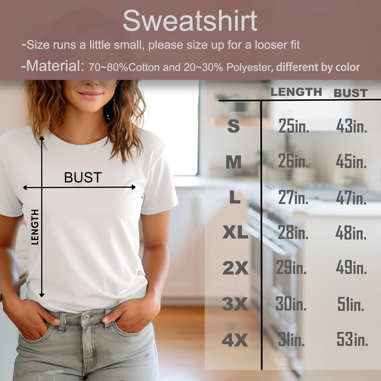 Women's Christmas Faith Casual Print Sweatshirt Christian Christmas Cross Tree Sweater - Image 2