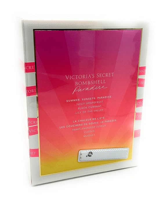 Victoria's Secret Bombshell Paradise Perfume For Women Eau de Parfum 1.7 Fluid Ounce - Floral Scent with Juicy Grapefruit, Black Currant, Lily of the Valley.