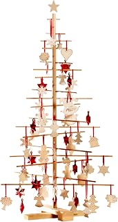 Christmas Tree, Brown, 68 x 68 x 125 cm
