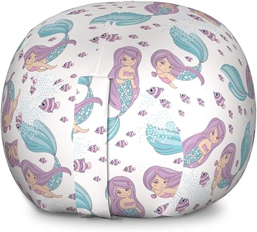 Miniatura 16 de Ambesonne Silla de almacenamiento de juguetes de galaxia, arte espacial de la galaxia, planetas del sistema solar, planetas, mercurio, urano,