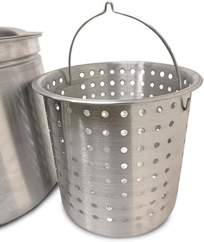 Miniatura 6 de Olla de aluminio con cesta vaporizadora, Plateado