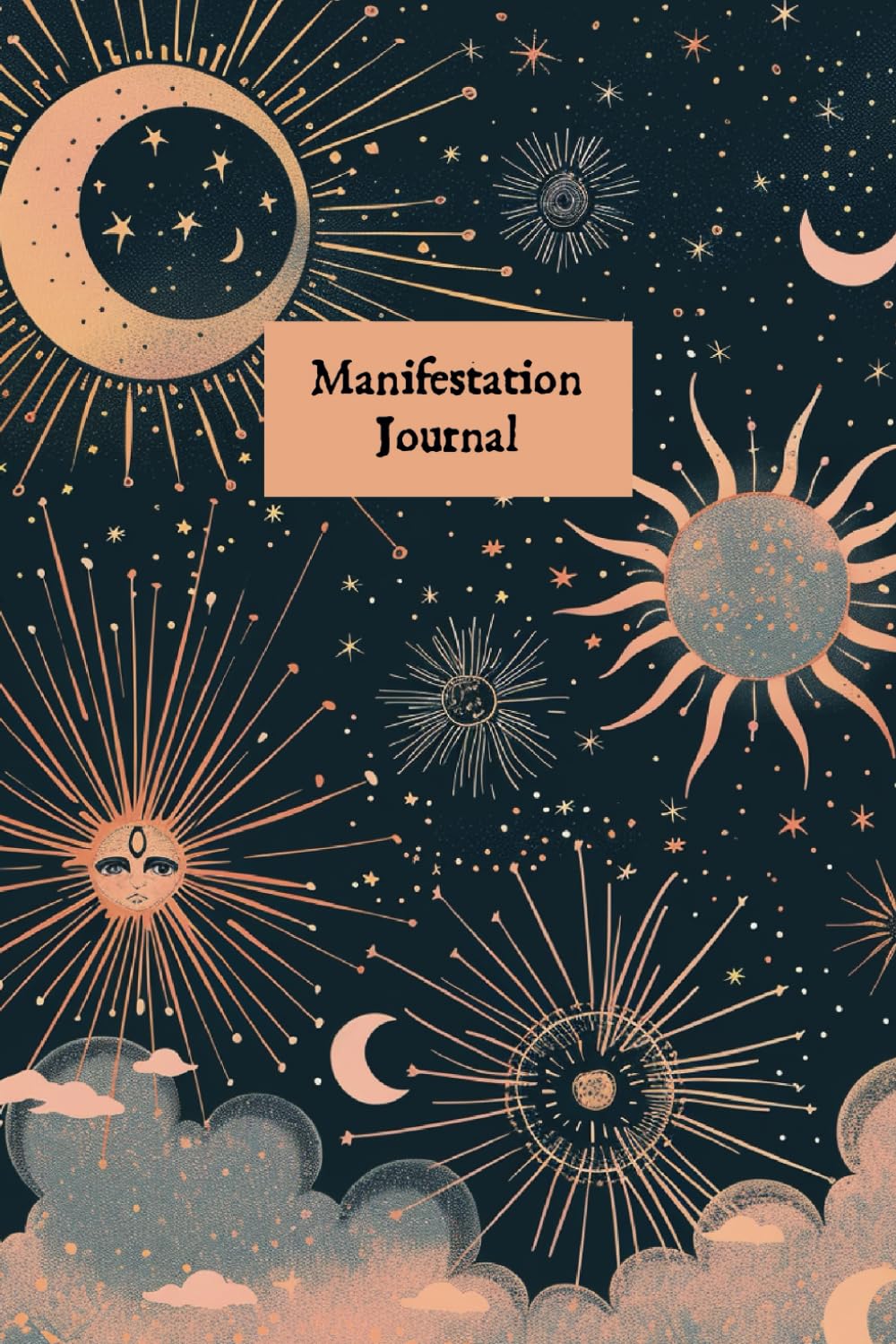 Manifestation Journal: Manifestation Journal: A Guided Notebook Containing the Secret Supercharged Method for Activating the Law of Attraction: ... Cover) (Manifestation Methods and Journals)